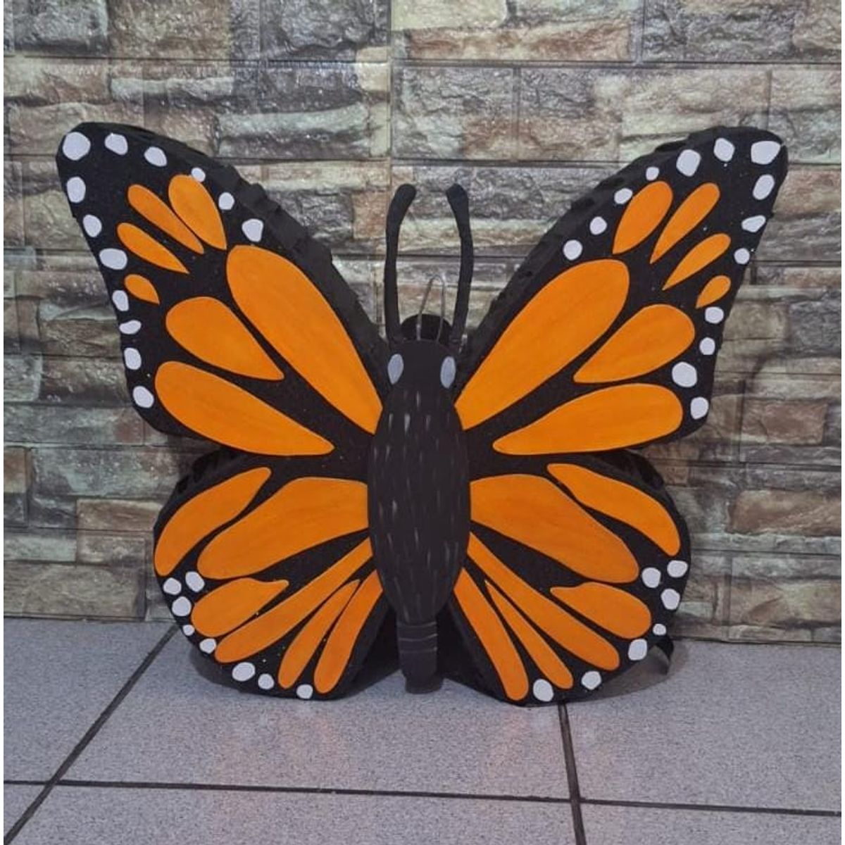 GENERICO - Piñata Mariposa Monarca de 50cm de ancho