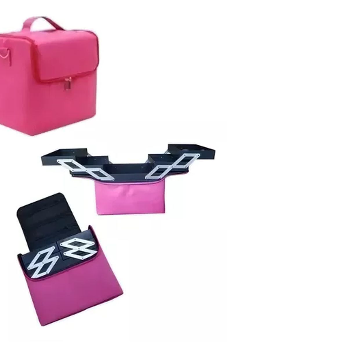 GENERICO - Cosmetiquero Tipo Maleta De Maquillaje