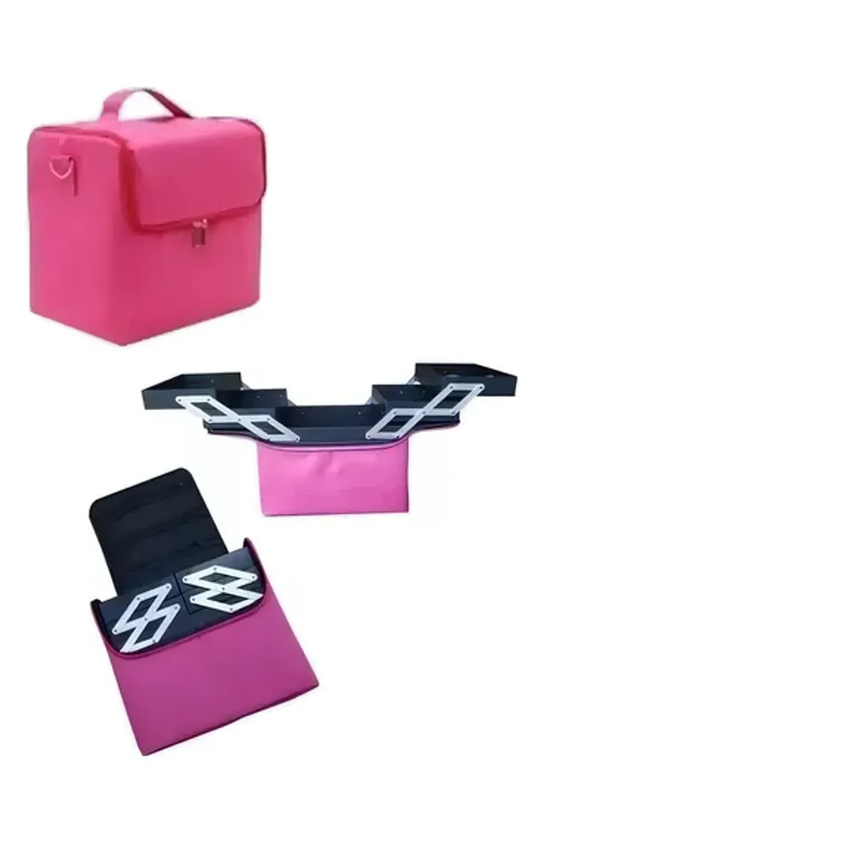 GENERICO - Cosmetiquero Tipo Maleta De Maquillaje