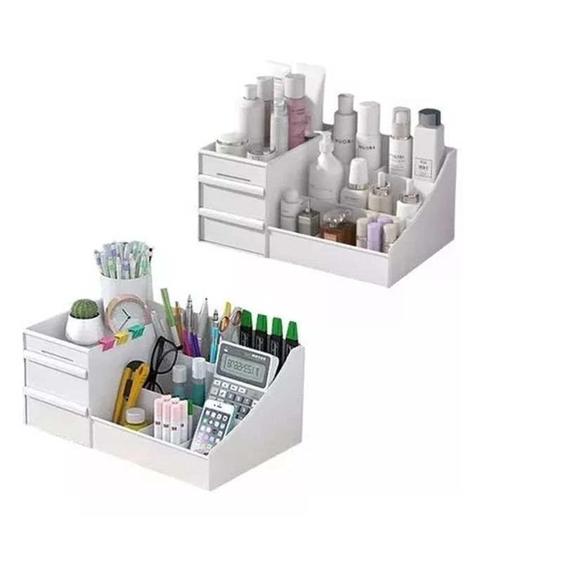 GENERICO - Estante Caja Organizador De Cosméticos Portatil Maquillaje