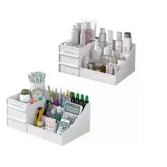 GENERICO - Estante Caja Organizador De Cosméticos Portatil Maquillaje
