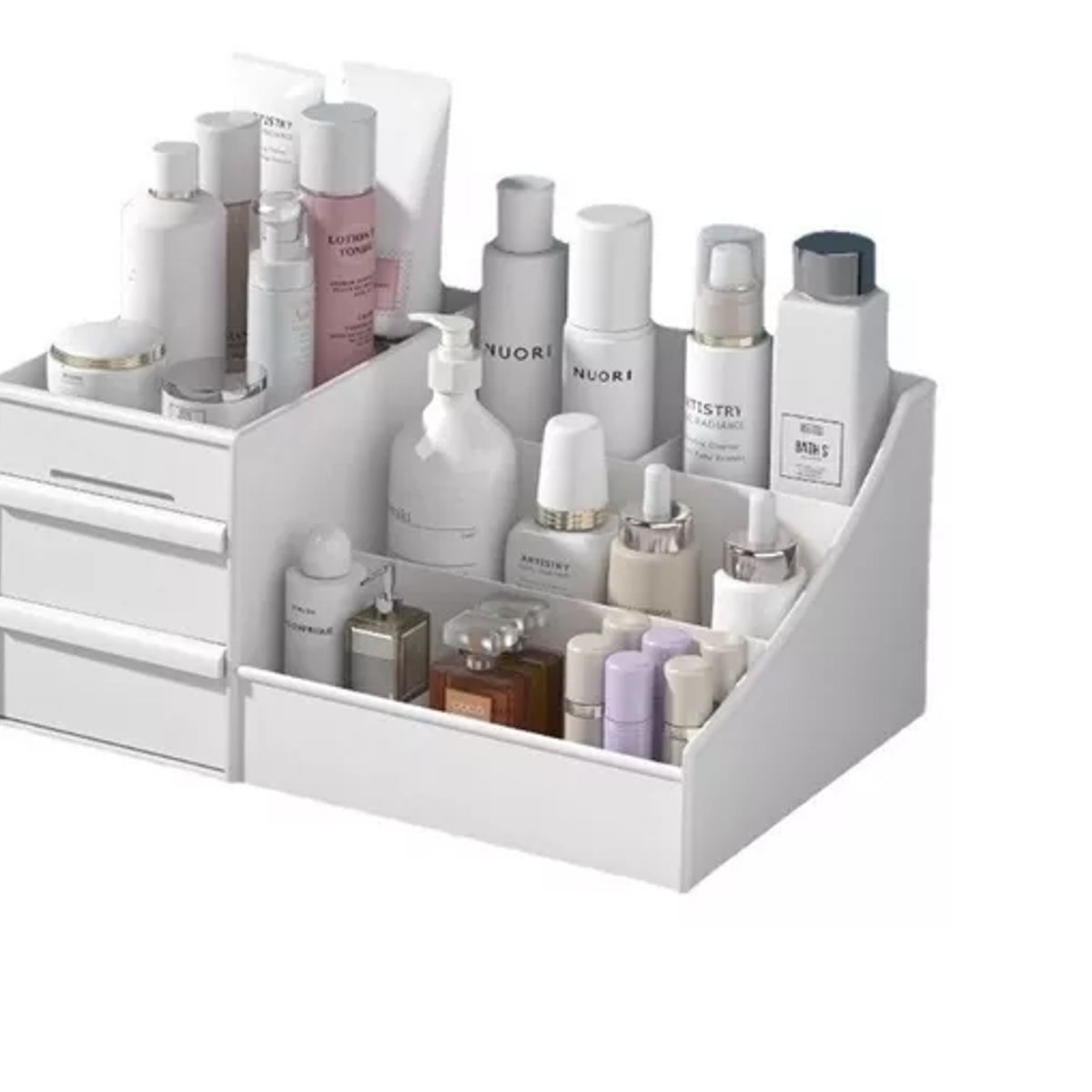 GENERICO - Estante Caja Organizador De Cosméticos Portatil Maquillaje