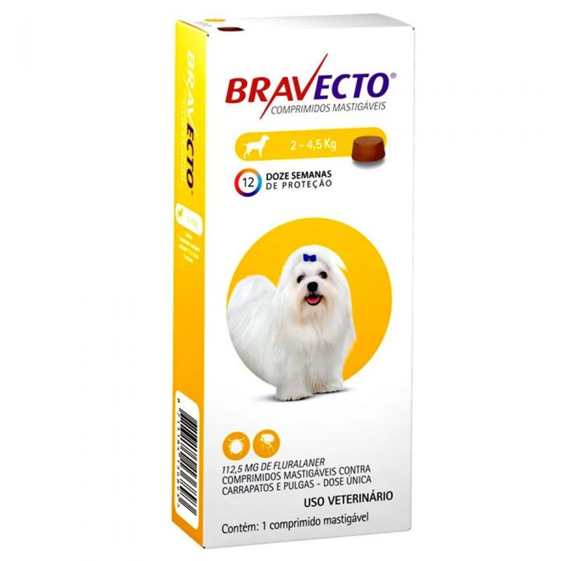 BRAVECTO - BRAVECTO ANTIPARASITARIO MASTICABLE 2-45 kg
