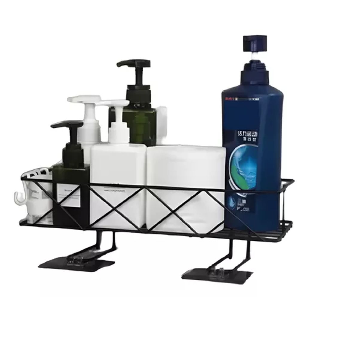 GENERICO - Estante De Baño Organizador Repisa Para Inodoro Baño Metalic