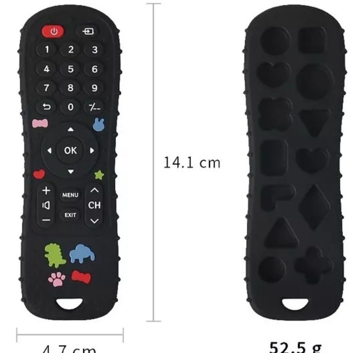 GENERICO - Mordedor Bebé Juguete Sensorial Diseño Control Remoto Dibujo