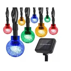 GENERICO - Luces Solares De Navidad Multicolor Resistente Al Agua