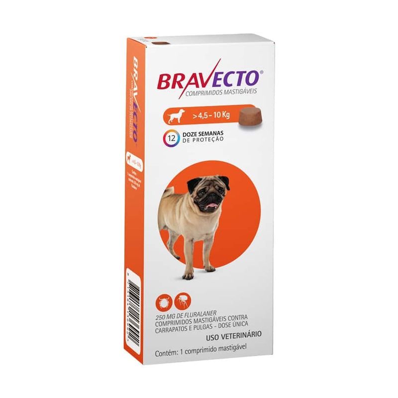 BRAVECTO - BRAVECTO ANTIPARASITARIO MASTICABLE 5-10 KG