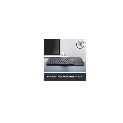 Imagen 2 del producto Teclado Wireless Touch K400 Plus Tv