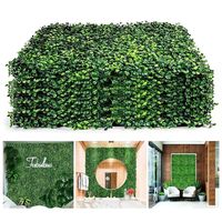 10 Palmeta Trebol Enredadera Cerca Mallas Hojas Artificiales