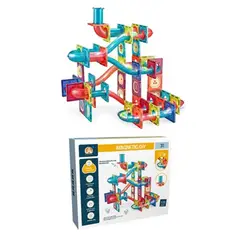 GENERICO - Juego De Construcción Magnético Imán Bloques Niños 125 pzs