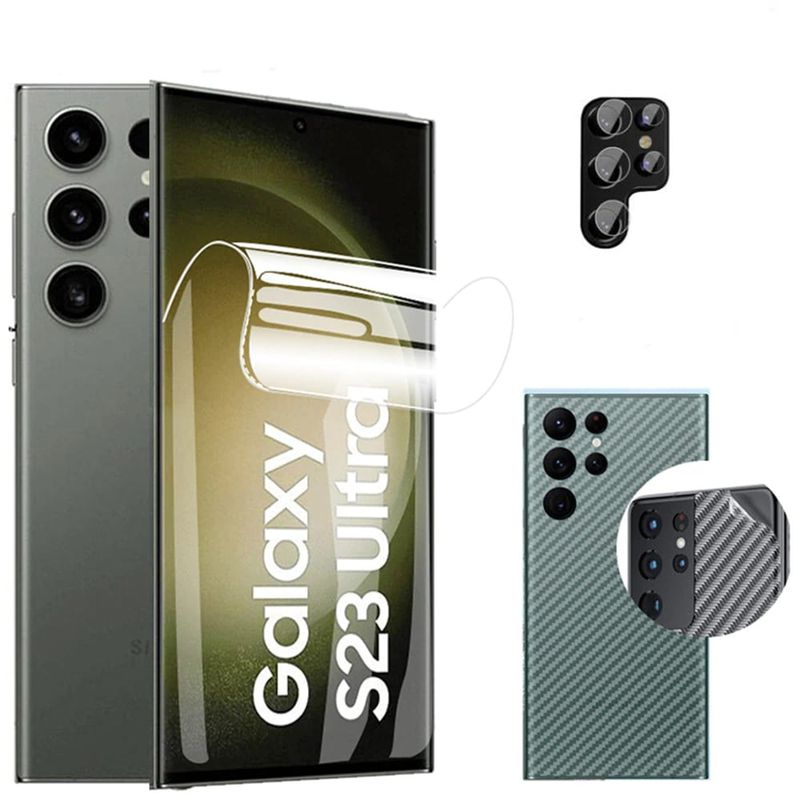 EON - Protector Hidrogel Para Samsung S23 Ultra Delantera-trasera