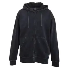 NIXON - Polerón Zipper Men Grey Logo Back Rainbow - Gris