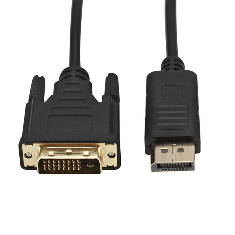 KUANGYE - Cable Adaptador Display Port Macho A Dvi Macho 18m