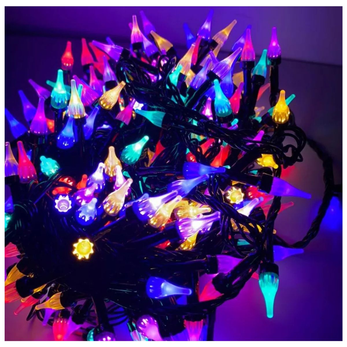 GENERICO - Guirnaldas LED-HADA Puntiagudo 5 M