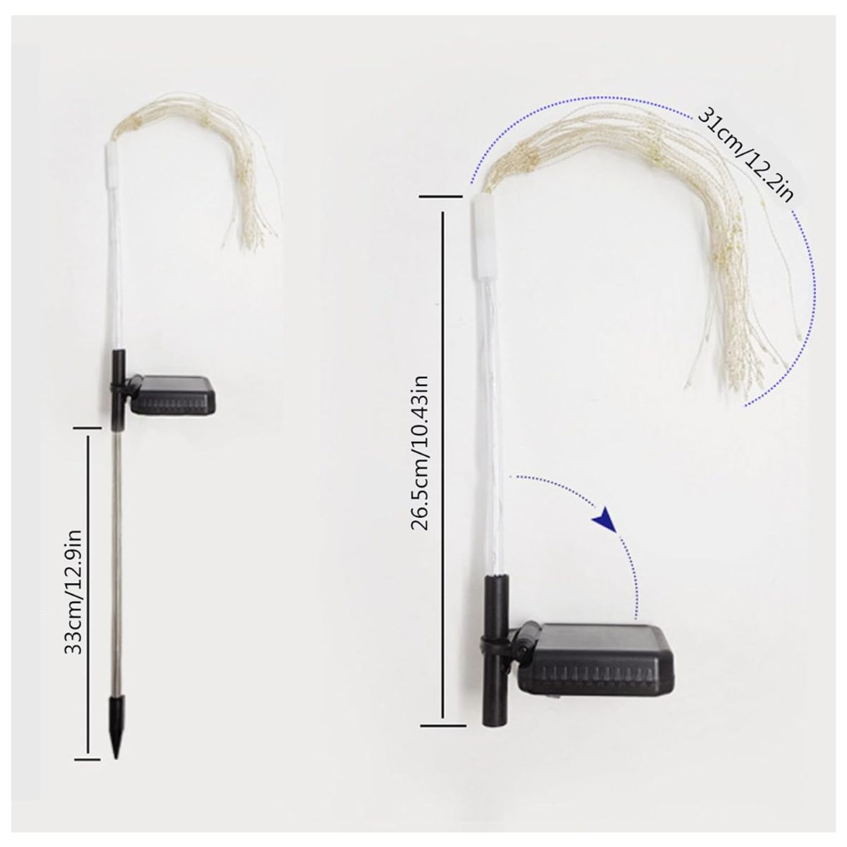 GENERICO - Paquete Luces Solares de Fuegos Artificiales