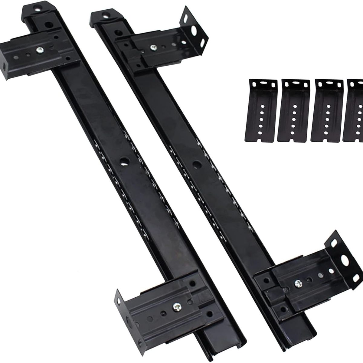 KUANGYE - Correderas Rieles Metalicas Para Bandejas Porta Teclado