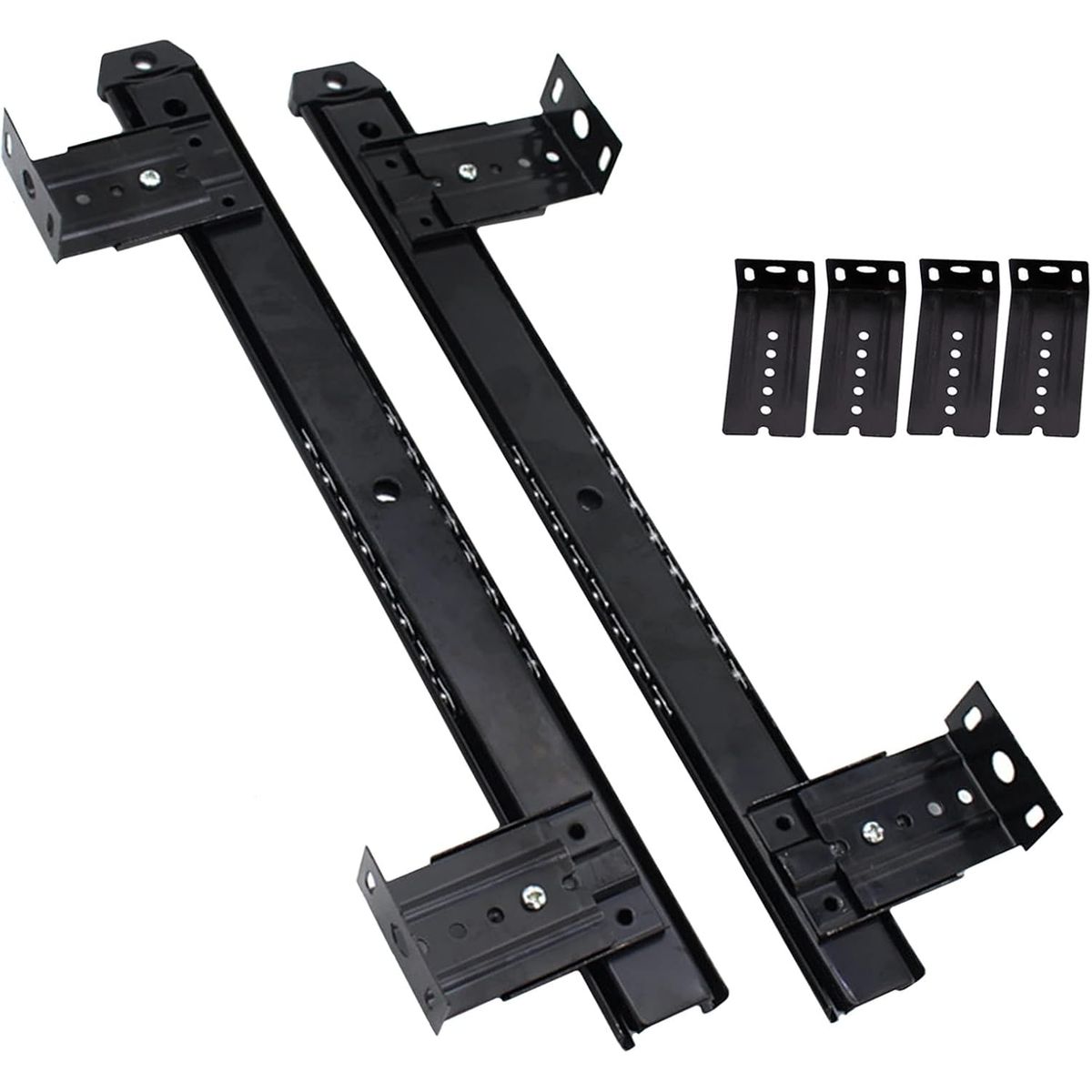 KUANGYE - Correderas Rieles Metalicas Para Bandejas Porta Teclado