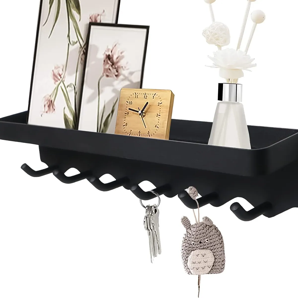 KUANGYE - Colgador De Llaves Con Compartimiento - Organizador - Muro