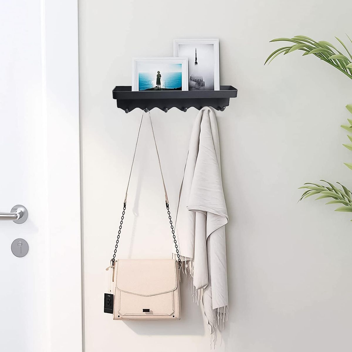 KUANGYE - Colgador De Llaves Con Compartimiento - Organizador - Muro