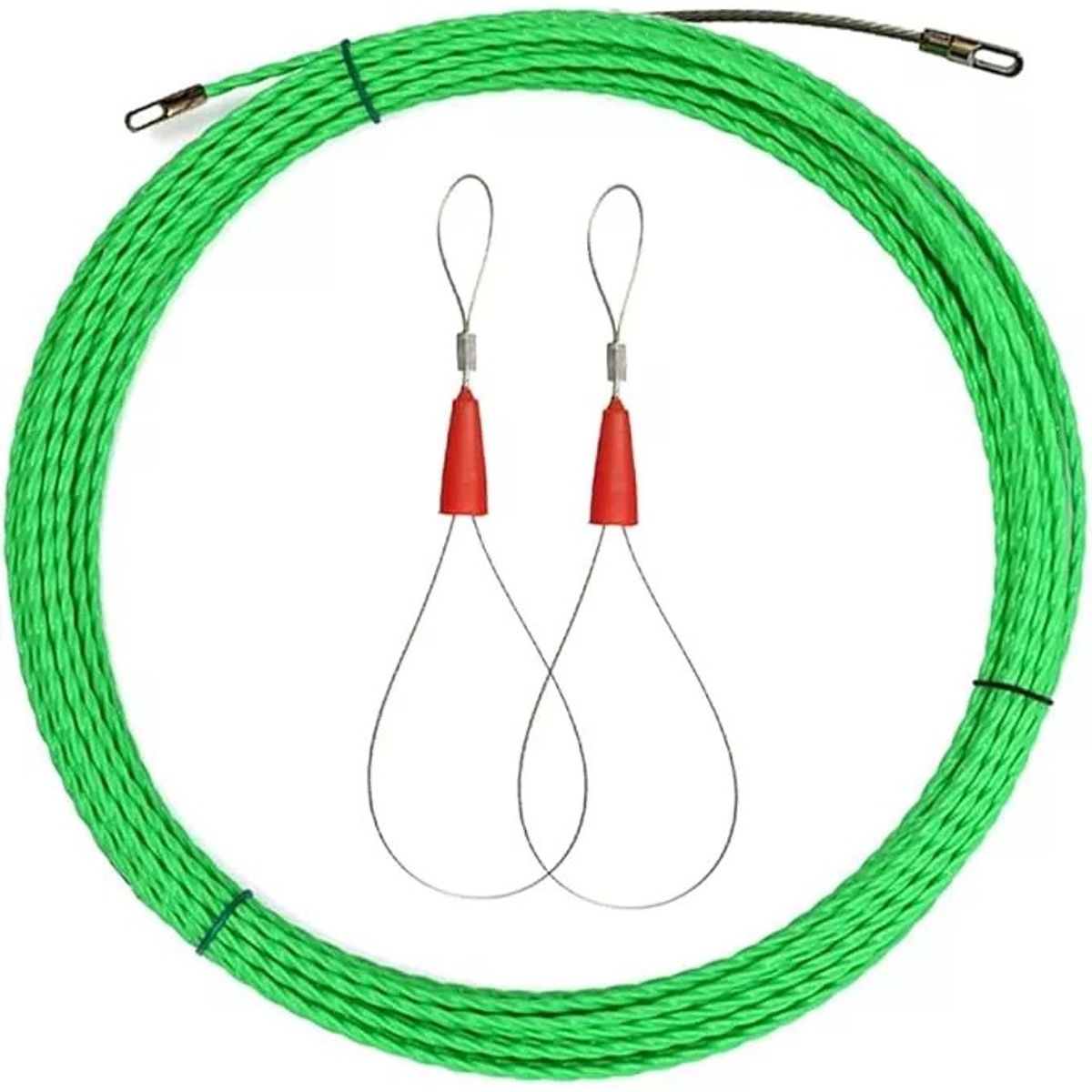 KUANGYE - Laucha Pasacables De Fibra Pom De 25m En 42mm Atrapa Cables