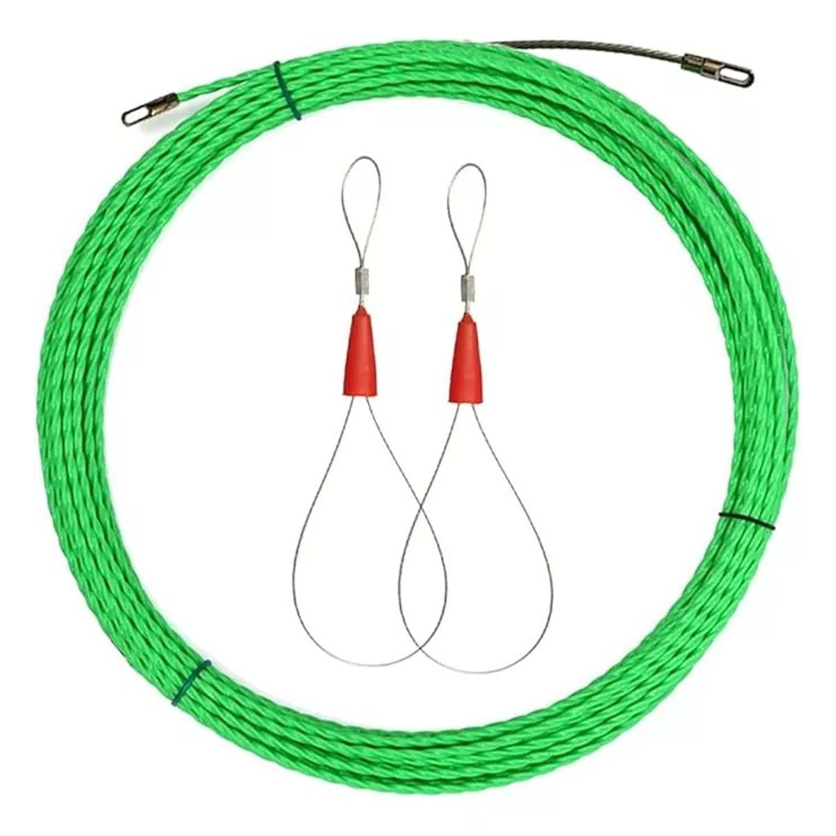 KUANGYE - Laucha Pasacables De Fibra Pom De 25m En 42mm Atrapa Cables