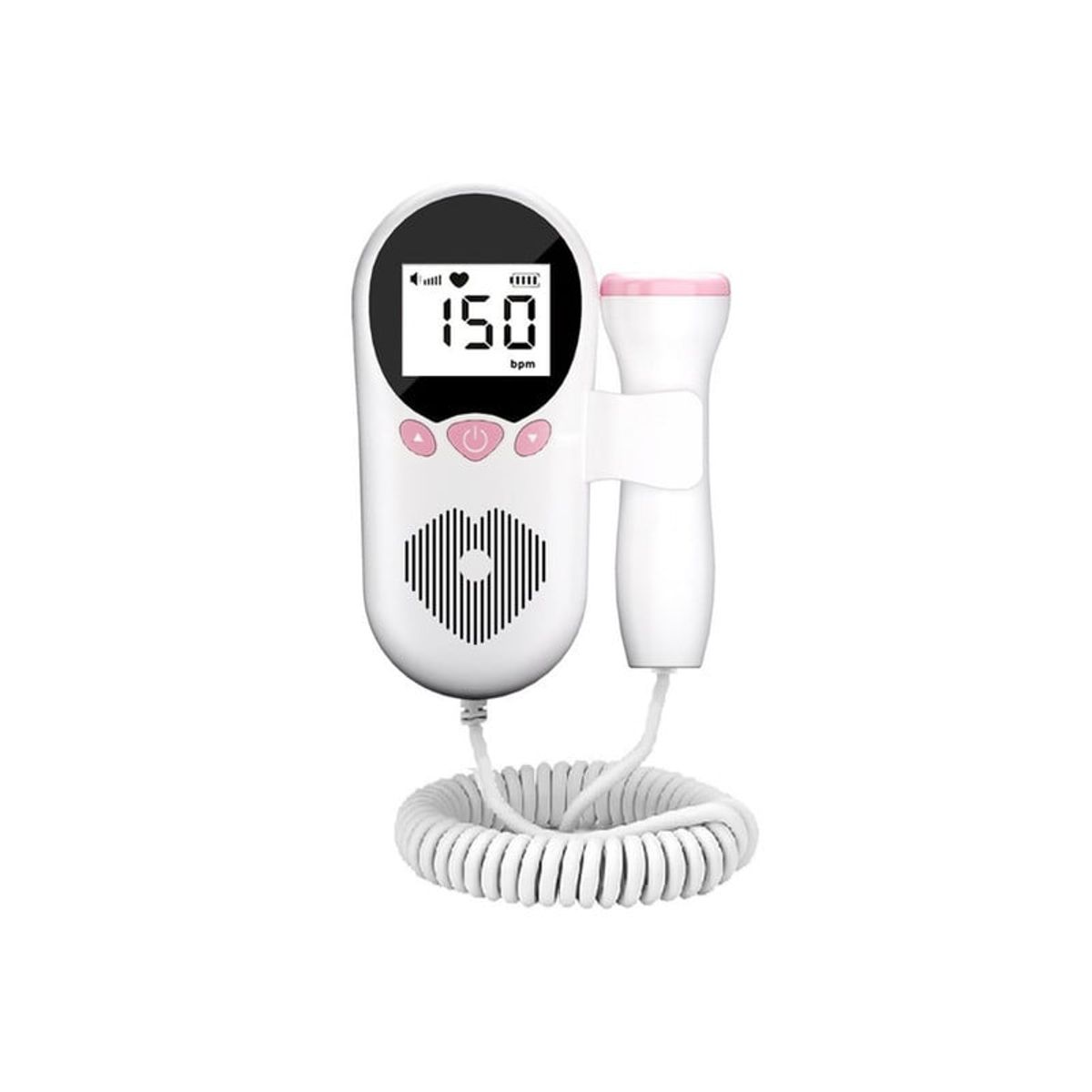 BABYLUNA - Monitor Fetal Doppler para Latidos Corazón Bebé con Gel
