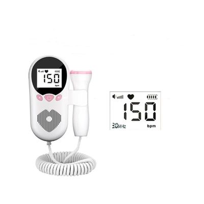 Imagen 2 del producto Monitor Fetal Doppler para Latidos Corazón Bebé con Gel