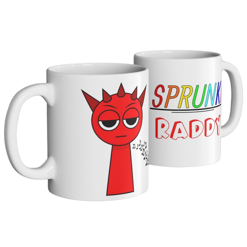 MI COMPRA ONLINE - Taza Sprunki Incredibox Raddy Tazón 325ml