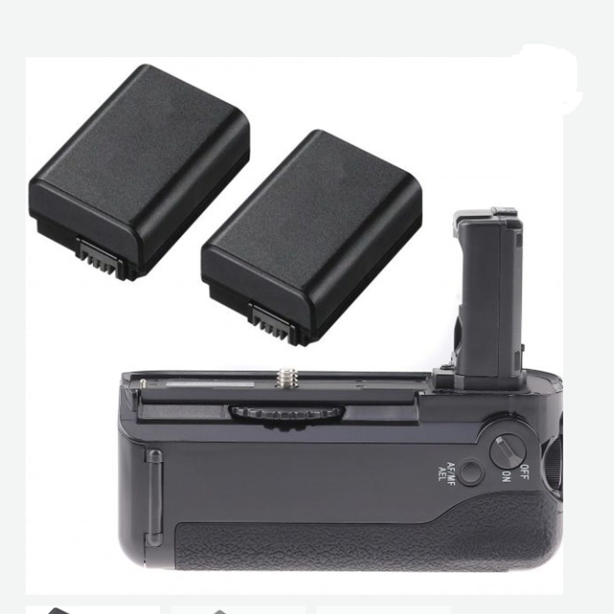 GENERICO - BATTERY GRIP SONY A7 A7R A7S + 2 BATERÍAS ALTERNATIVO SONY