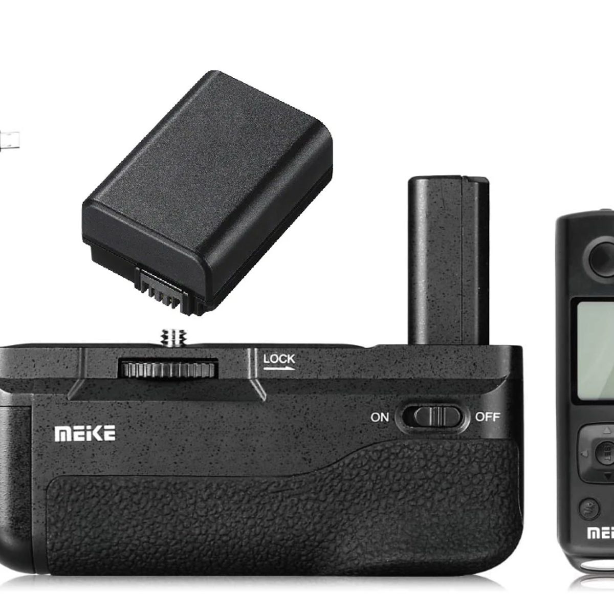 GENERICO - BATTERY GRIP SONY A6500 + CONTROL TEMPORIZADOR MEIKE + BATERÍA