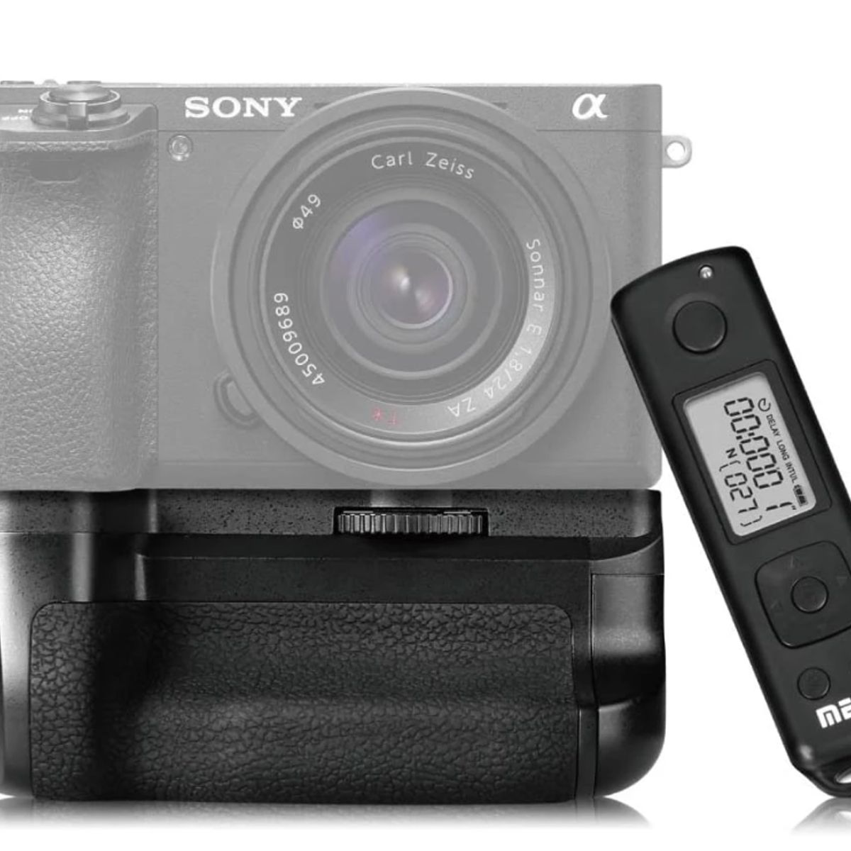 GENERICO - BATTERY GRIP SONY A6500 + CONTROL TEMPORIZADOR MEIKE + BATERÍA