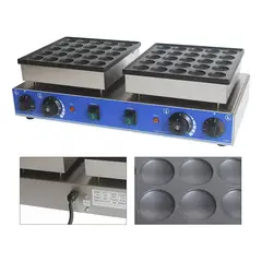GENERICO - Maquina De Waffles Mini Panqueques Wafle Panqueques 50cav