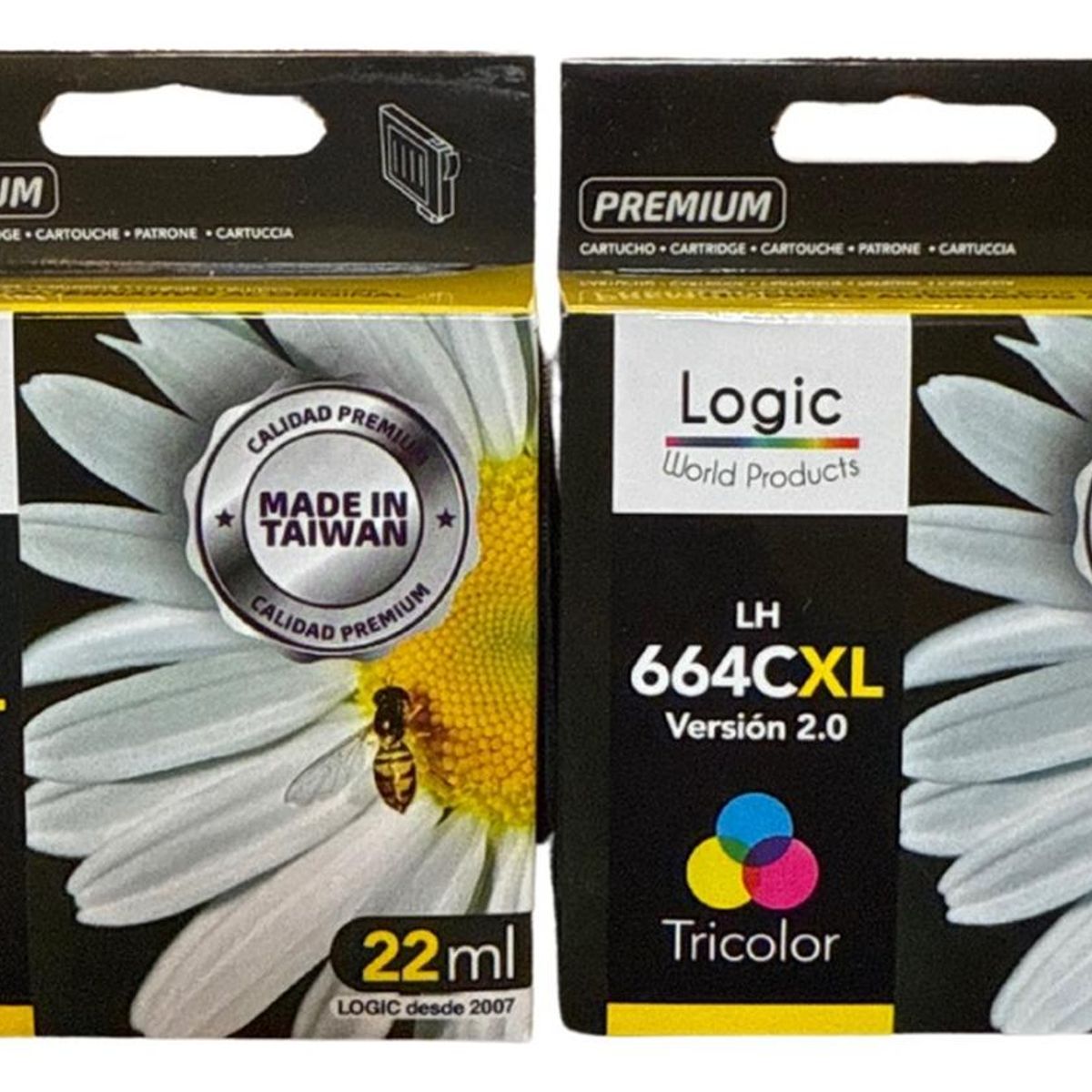 GENERICO - Cartuchos de tinta Compatible para 664XL Negro/Tricolor Pack