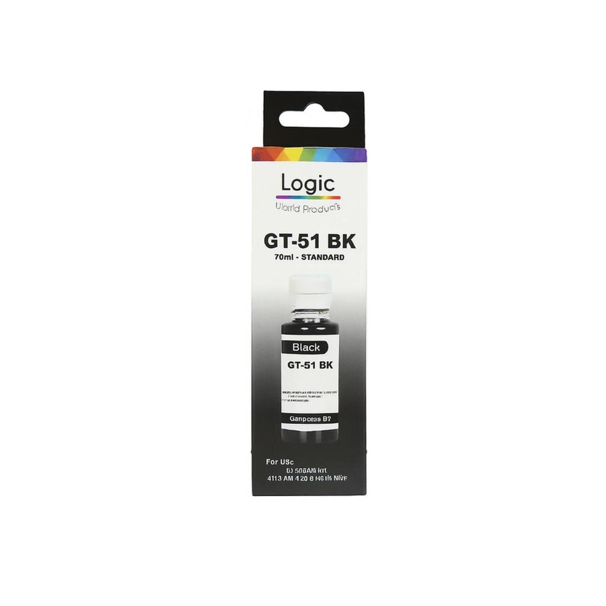 GENERICO - Botellas de Tinta Compatible Para GT53/GT52 Pack X2