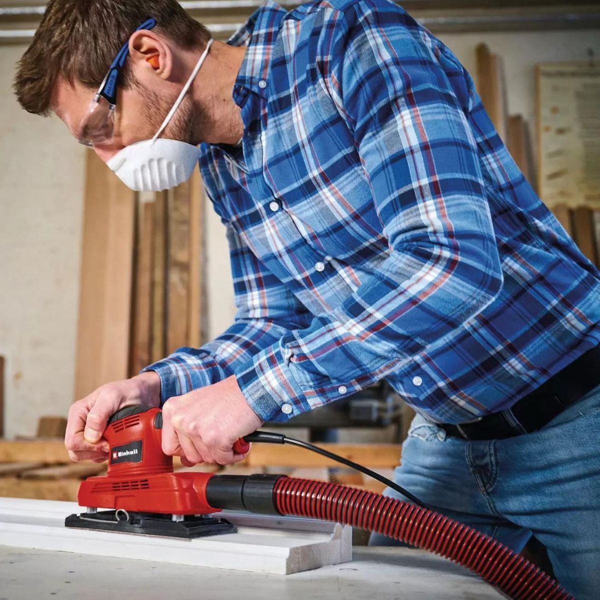 EINHELL - Lijadora Orbital Einhell Tc-os 15201