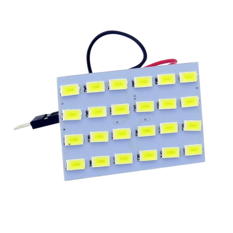 GENERICO - Luz 24 LED Tipo Fusible Luz Blanca 12V Con Accesorios