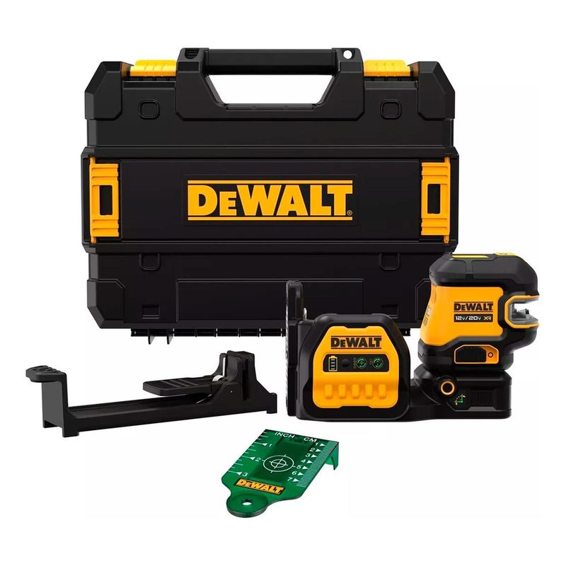 DEWALT - Nivel Láser Verde De Línea Cruzada 20v Max* Dewalt Dcle34220