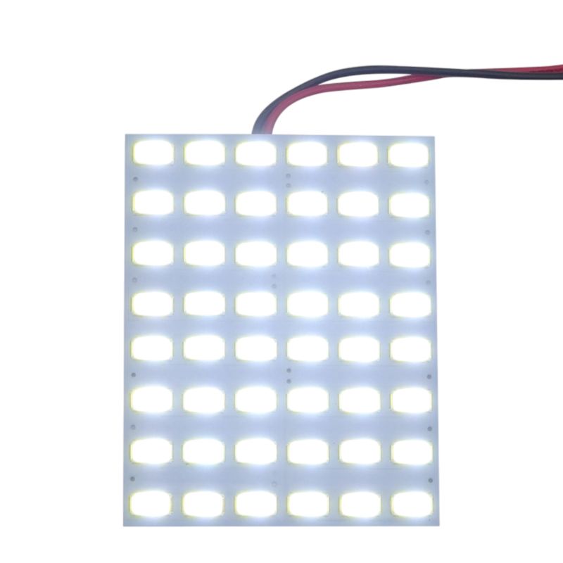 GENERICO - Luz Tipo Fusible 48 LED 12 Volt 5630 Blanco Con Accesorios