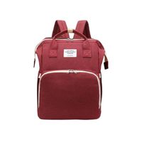 Mochila 3 en 1 - Bolso Cuna y Mudador Portátil Rojo