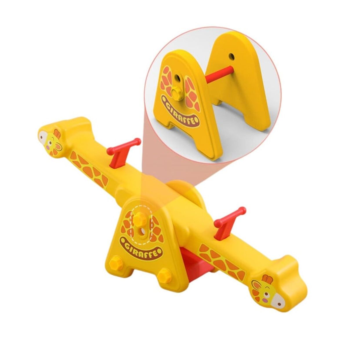 BABYLUNA - Balancín Para Niños Doble Altura para Interior y Exterior