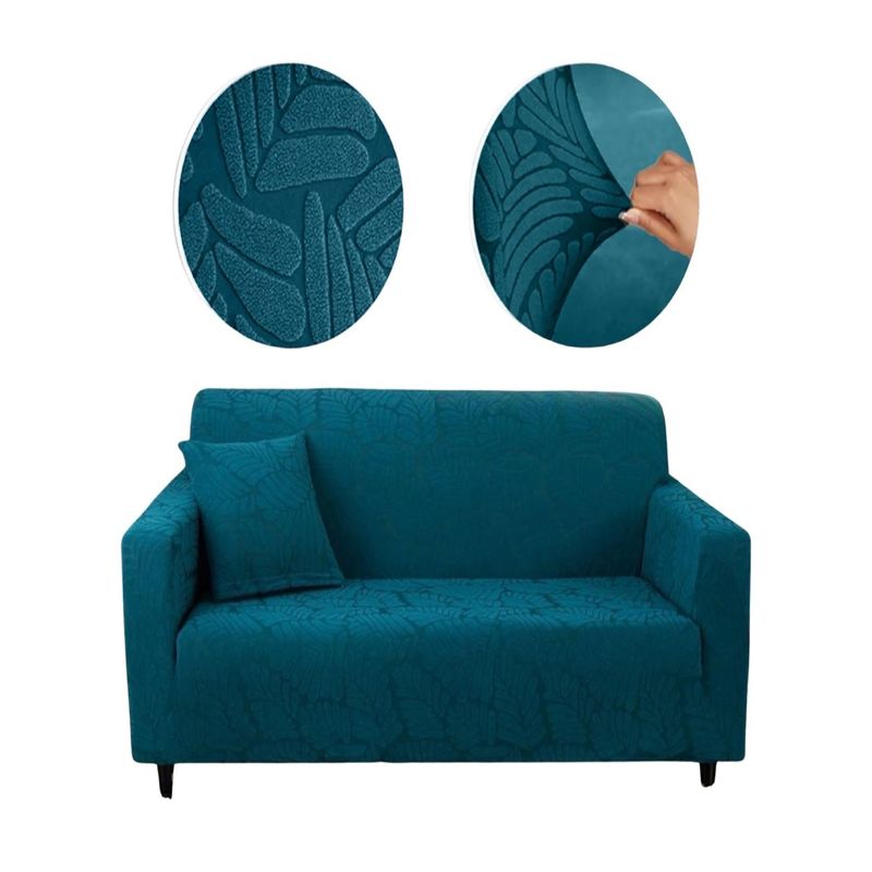 GENERICO - Funda Sofá 3 Cuerpos Texturizada Ajustable 6n3