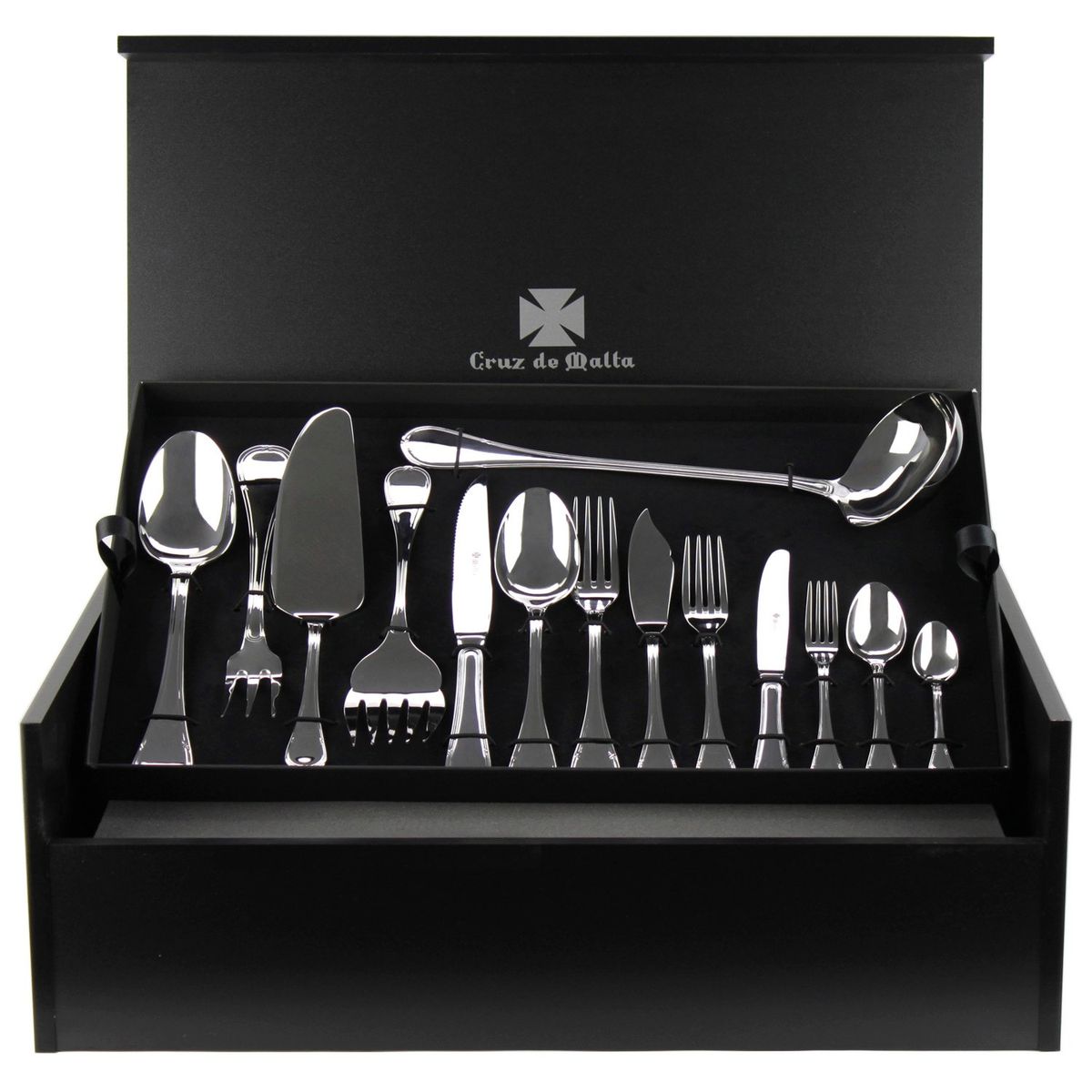 GENERICO - Maleta de  Cuchilleria Cruz De Malta  Mod. Bilbao 113 Pzs.