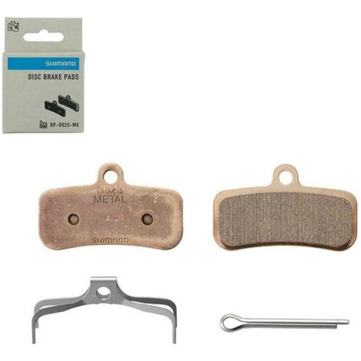 SHIMANO - Pastillas Frenos Disco Metalica Shimano D02s-mx Zee Saint