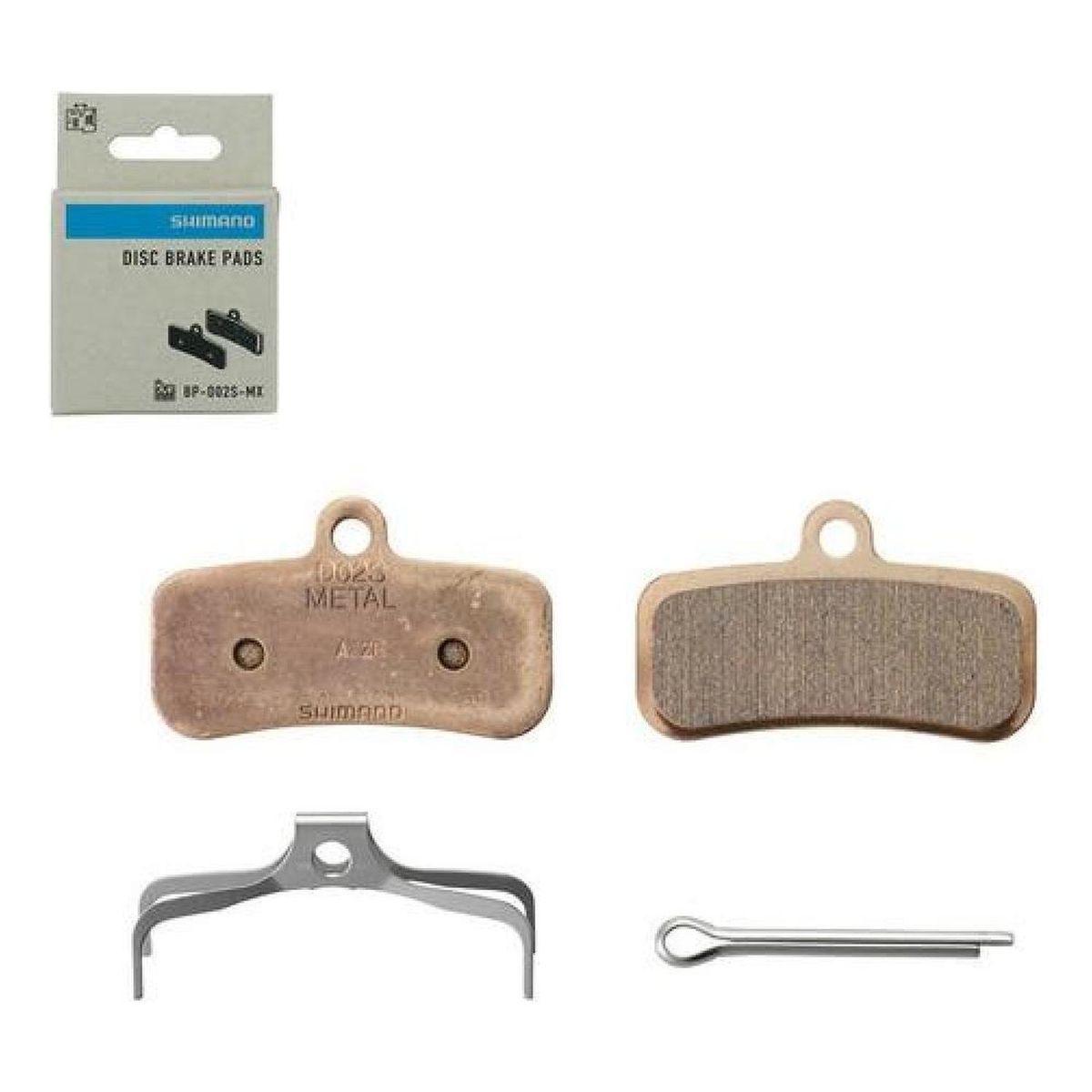 SHIMANO - Pastillas Frenos Disco Metalica Shimano D02s-mx Zee Saint