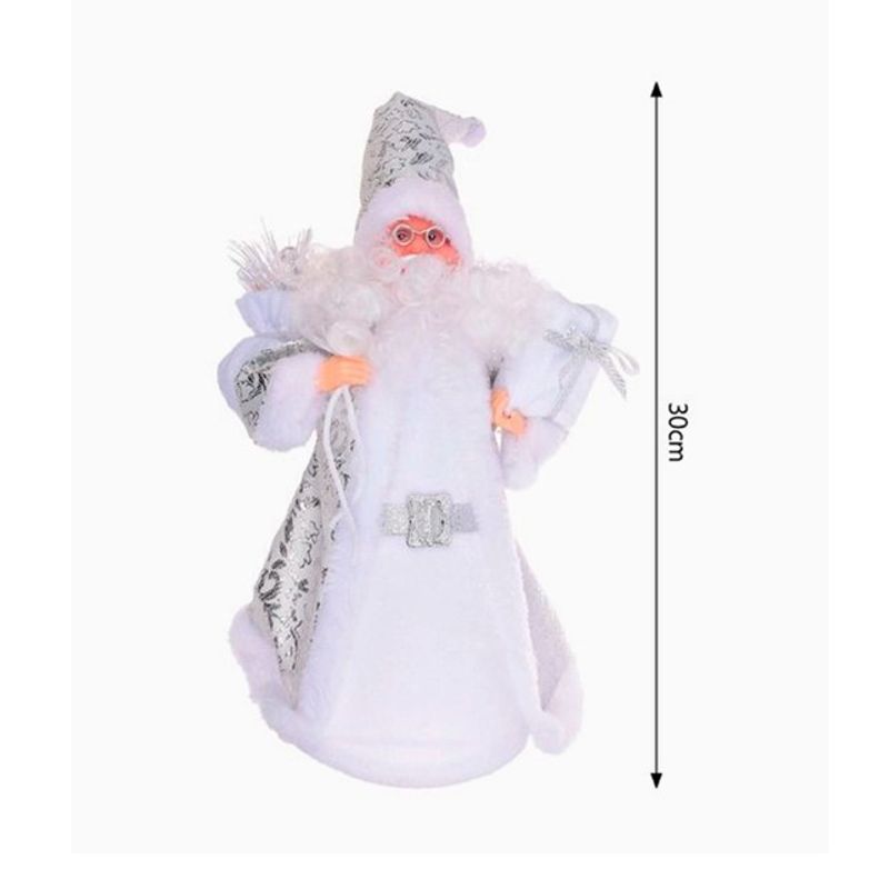 GENERICO - Figura de Santa Blanco 30cm