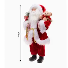 GENERICO - Figura de Santa 45cm