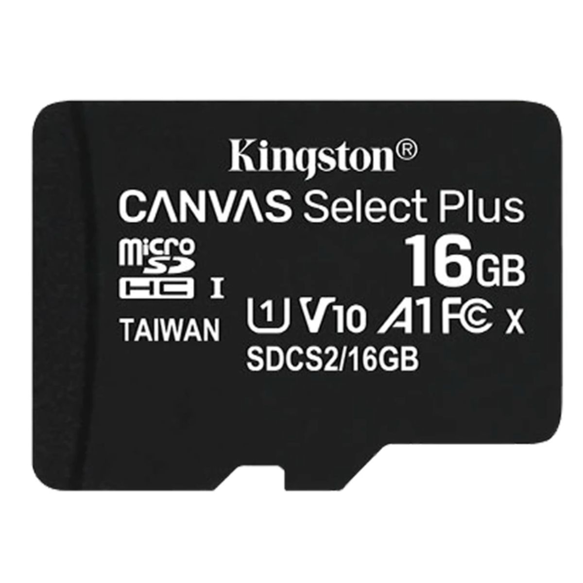 GENERICO - MICRO SD KINGSTON CANVAS SELECT PLUS 16GB