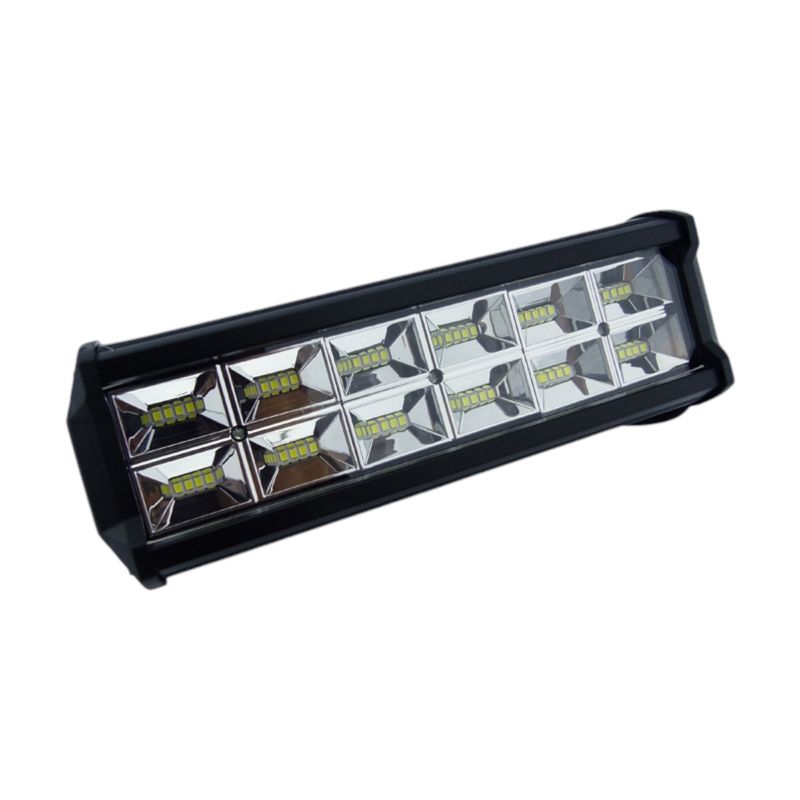GENERICO - Neblinero De 48 LED Barra De 144 Watt 12 Placas Luz Blanca