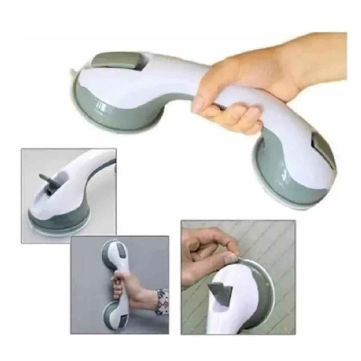 GENERICO - Soporte De Seguridad Con Ventosas Ducha Baño Barra De Apoyo