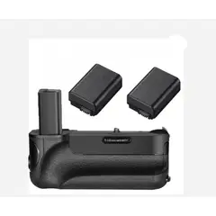 GENERICO - BATTERY GRIP SONY A6000 A6100 A6300 A6400 + 2 BATERÍAS ALTERNATIVO SONY